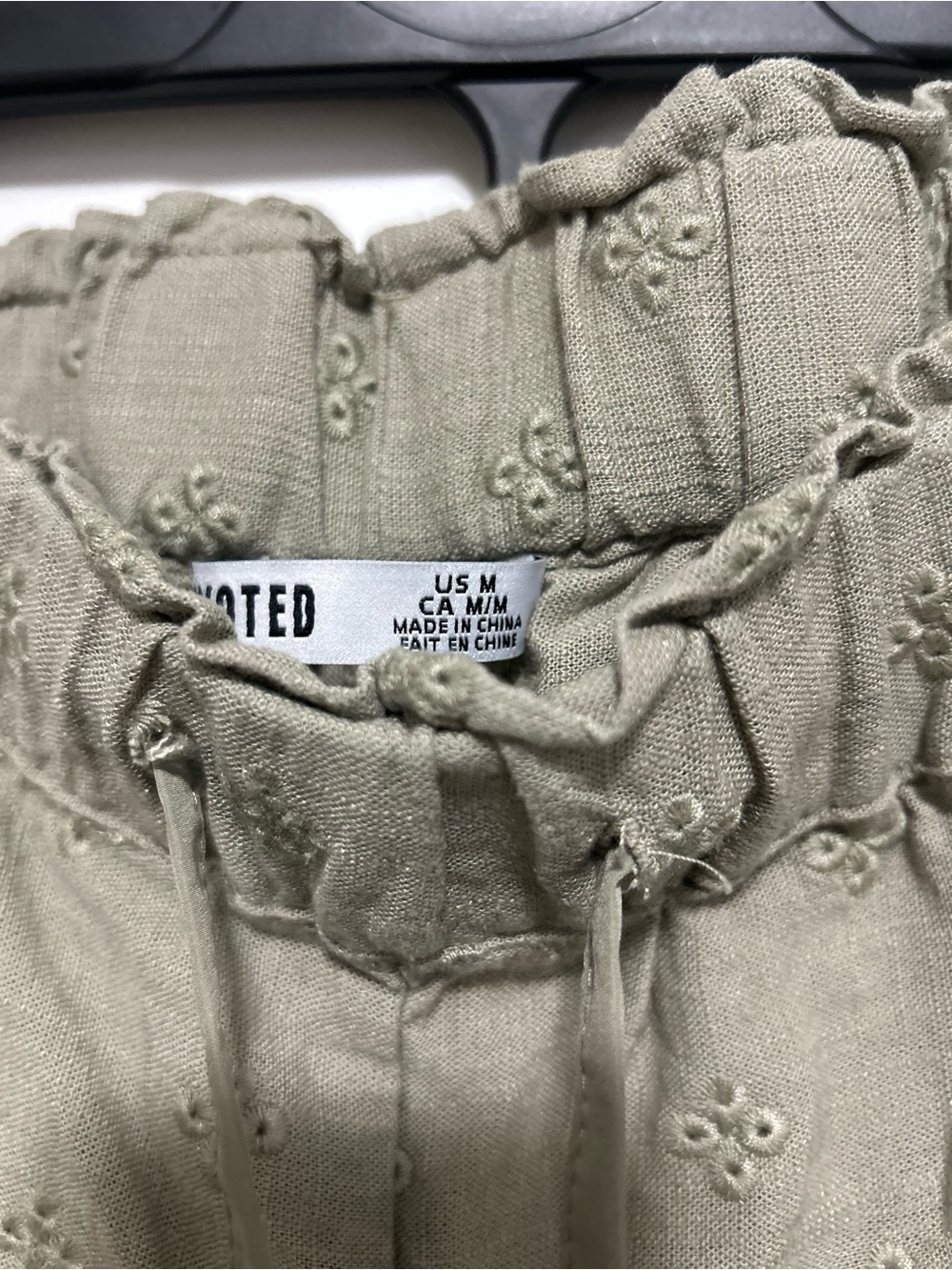 DEVOTED  Drawstring Women SHORTS - Picture 2 of 2